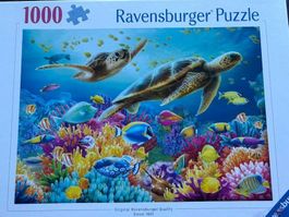 Ravensburger Puzzle 1000 Teile - Unterwasserwelt, Top!