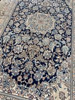 Original Perser Teppich Nain mit Seide