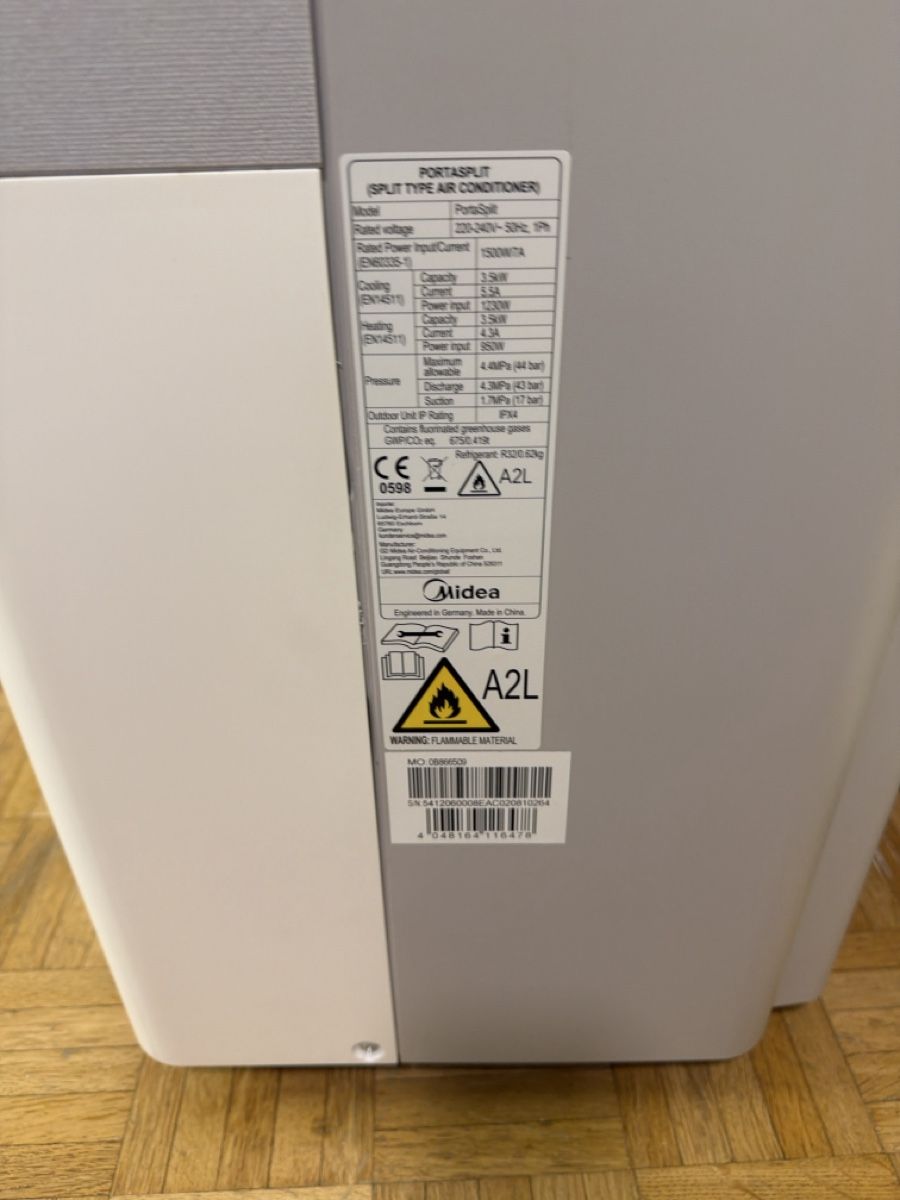 Midea Klimageräte: Klimagerät Midea mobil neuwertig – Gebraucht aus Volketswil von eris2015 3