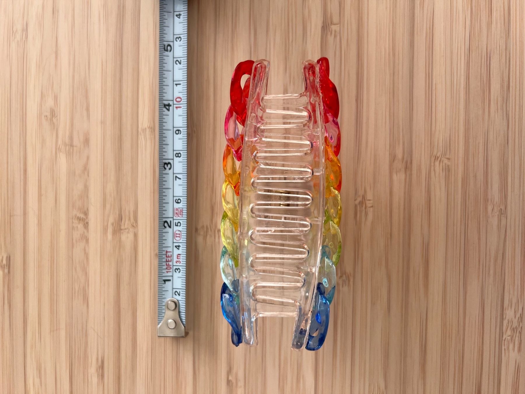 Accessori per capelli: Rainbow claw hair clip – Nuovo (secondo la descrizione) da Genève venduto da Ballpencase 3
