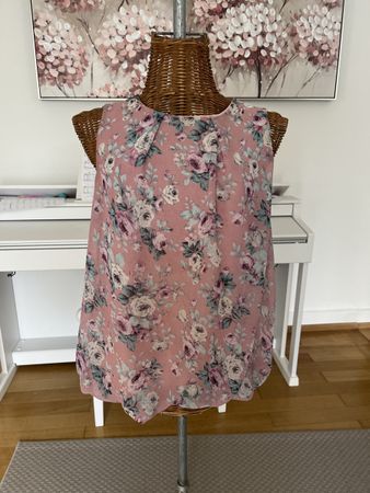 Bluse mit Rosen, Grösse S