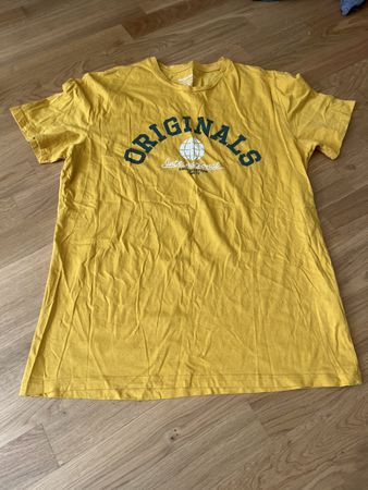 T-Shirt jaune JACK&JONES
