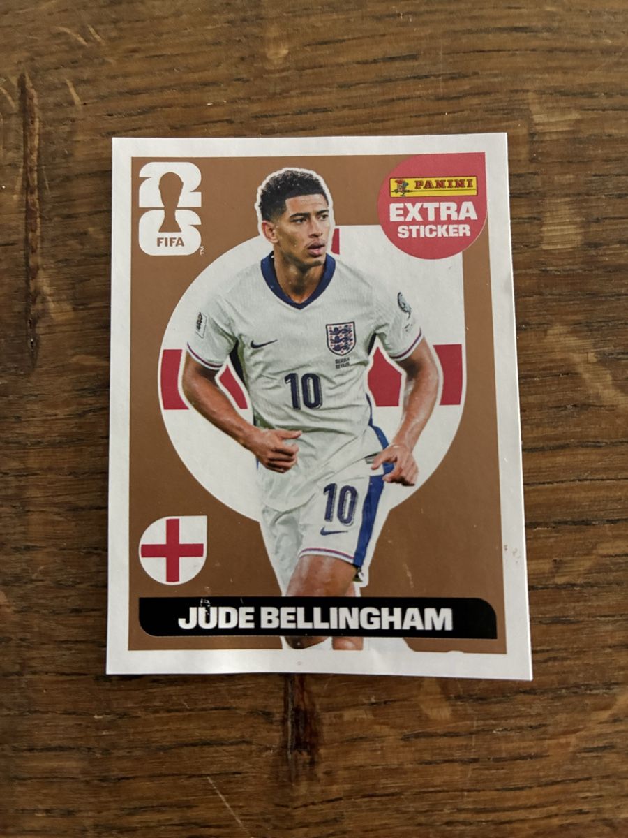 Panini Cartes à collectionner: Panini - Extra Sticker - Jude Bellingham – Neuf (Voir description) à Orbe par Petrouille