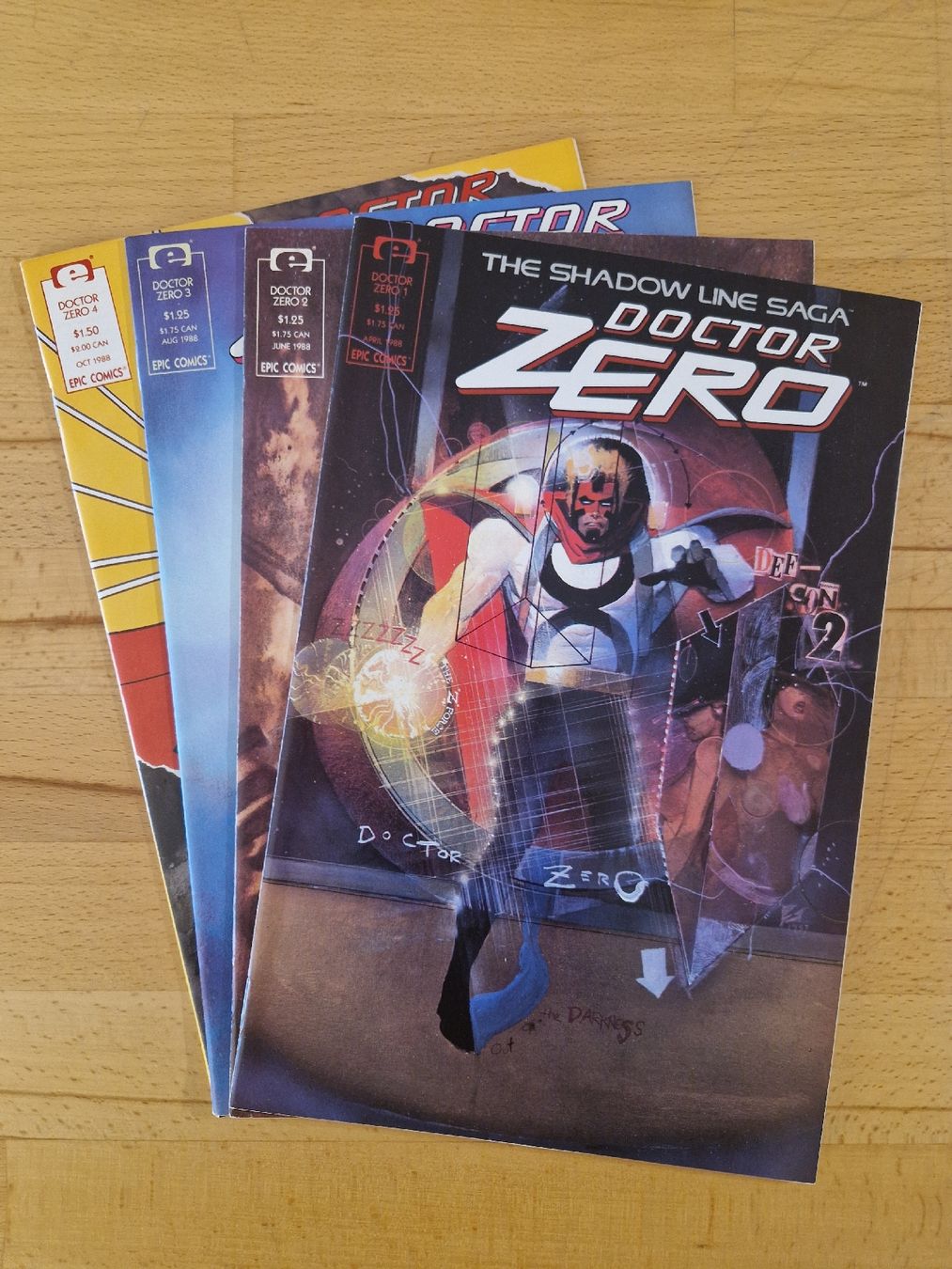 Fumetti: Doctor Zero #1-4 – Usato da Biel/Bienne venduto da collector_comics