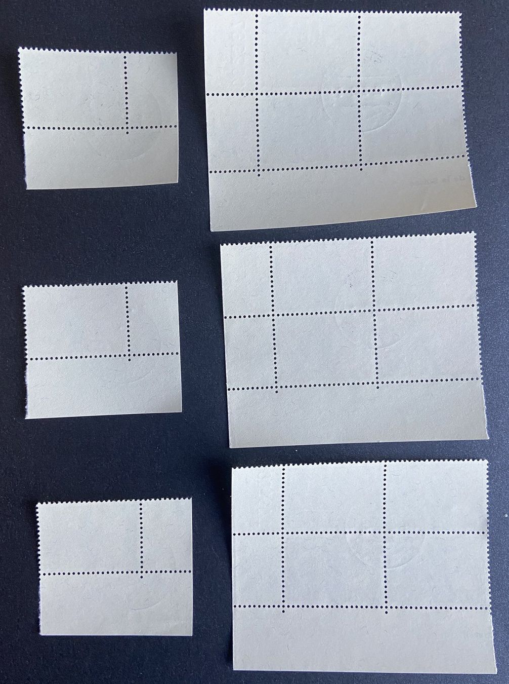 Alle Briefmarken: Satz ET Freimarken  4er Blocks+Einzelmarke – Gebraucht aus Böckten von Hansi36 1