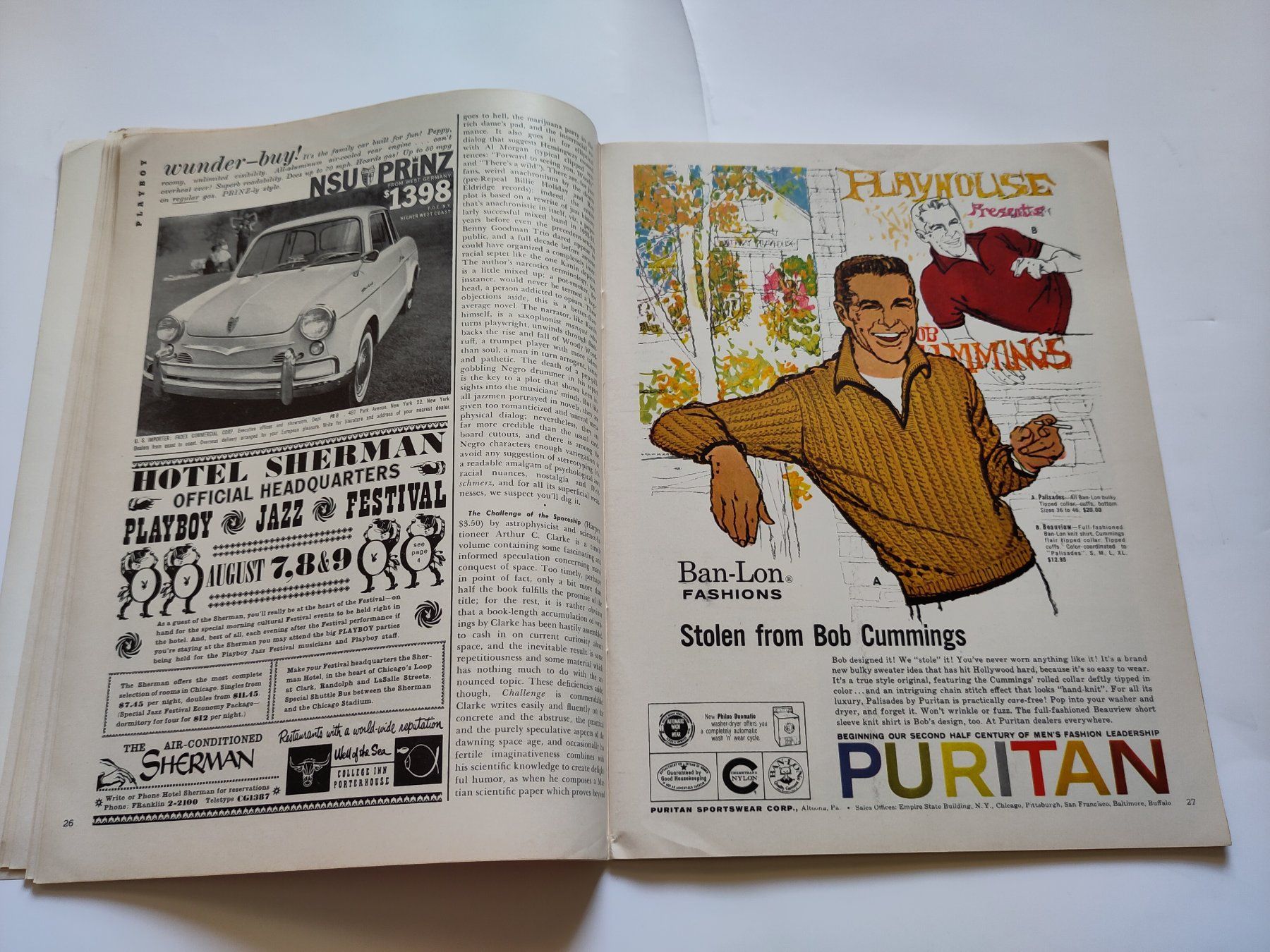 Revues & Magazines: Playboy Magazin August 1959 – D'occasion à Schaffhausen par RolfMeister 2