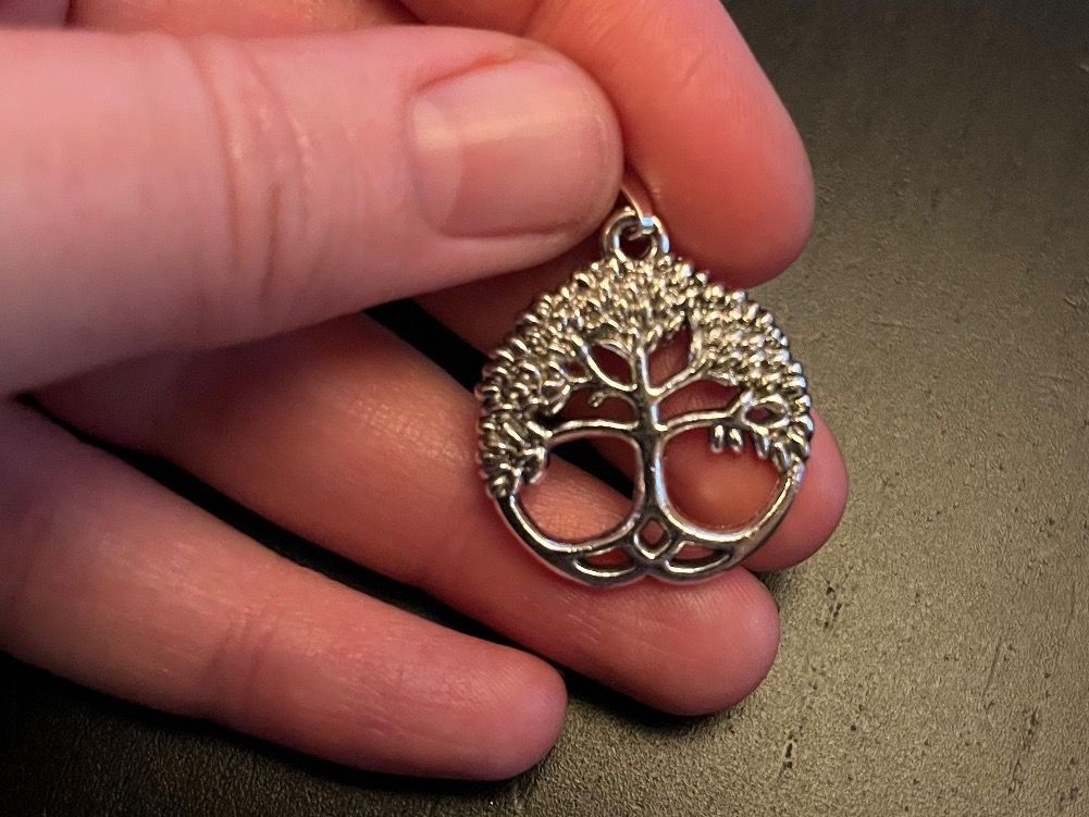 Anhänger: Amulett/ Anhänger Baum des Lebens – Neu (gemäss Beschreibung) aus Gams von Mariawicca 1