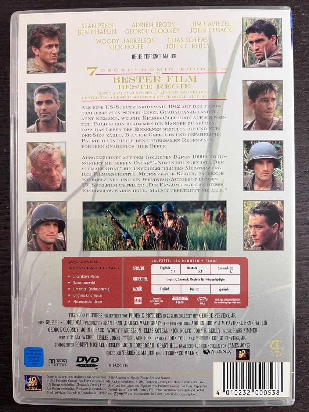 Tutti i DVDs: Der schmale Grat – Usato da Zürich venduto da FilmFreunde 1