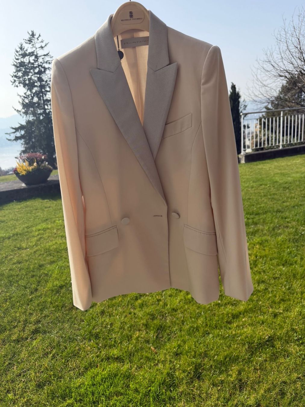 Stella McCartney Giacche: Stella McCartney Blazer elfenbeinfarben Grösse IT 40 – Usato da Erlenbach ZH venduto da OY 2