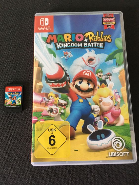 Mario + Rabbids Kingdom Battle für Nintendo Switch (Gebraucht) in St ...