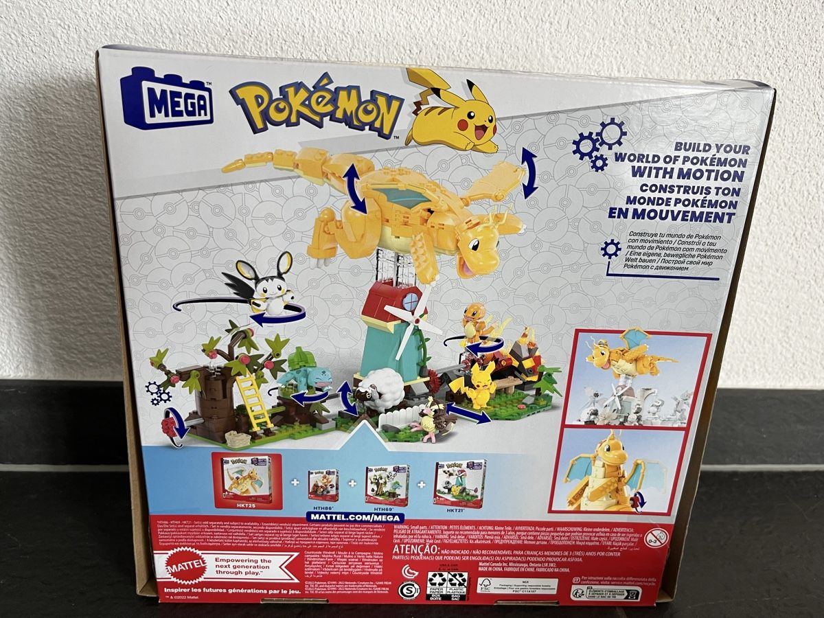 Mega Kit di costruzioni: Pokémon Dragonite Bauset – Usato da Rottenschwil venduto da gle81 5