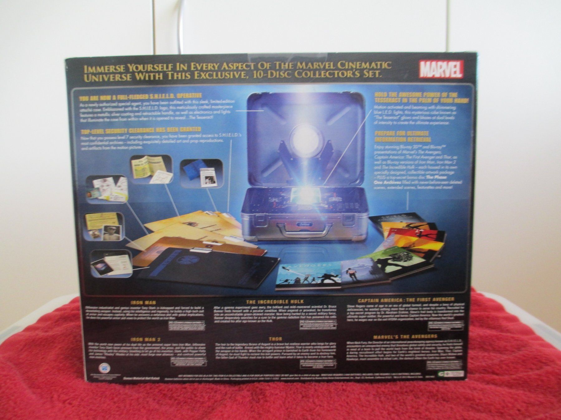 Tutti i DVDs: Marvel Avengers Phase One Blu-ray MCU  Spider-Man/Iron-Man.. – Nuovo e nell'imballaggio originale da Hünenberg See venduto da Sanmarco3 3