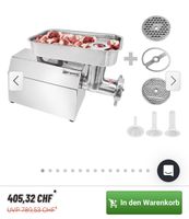 Elektrischer Fleischwolf 450-480kg/h - 1,2 kW