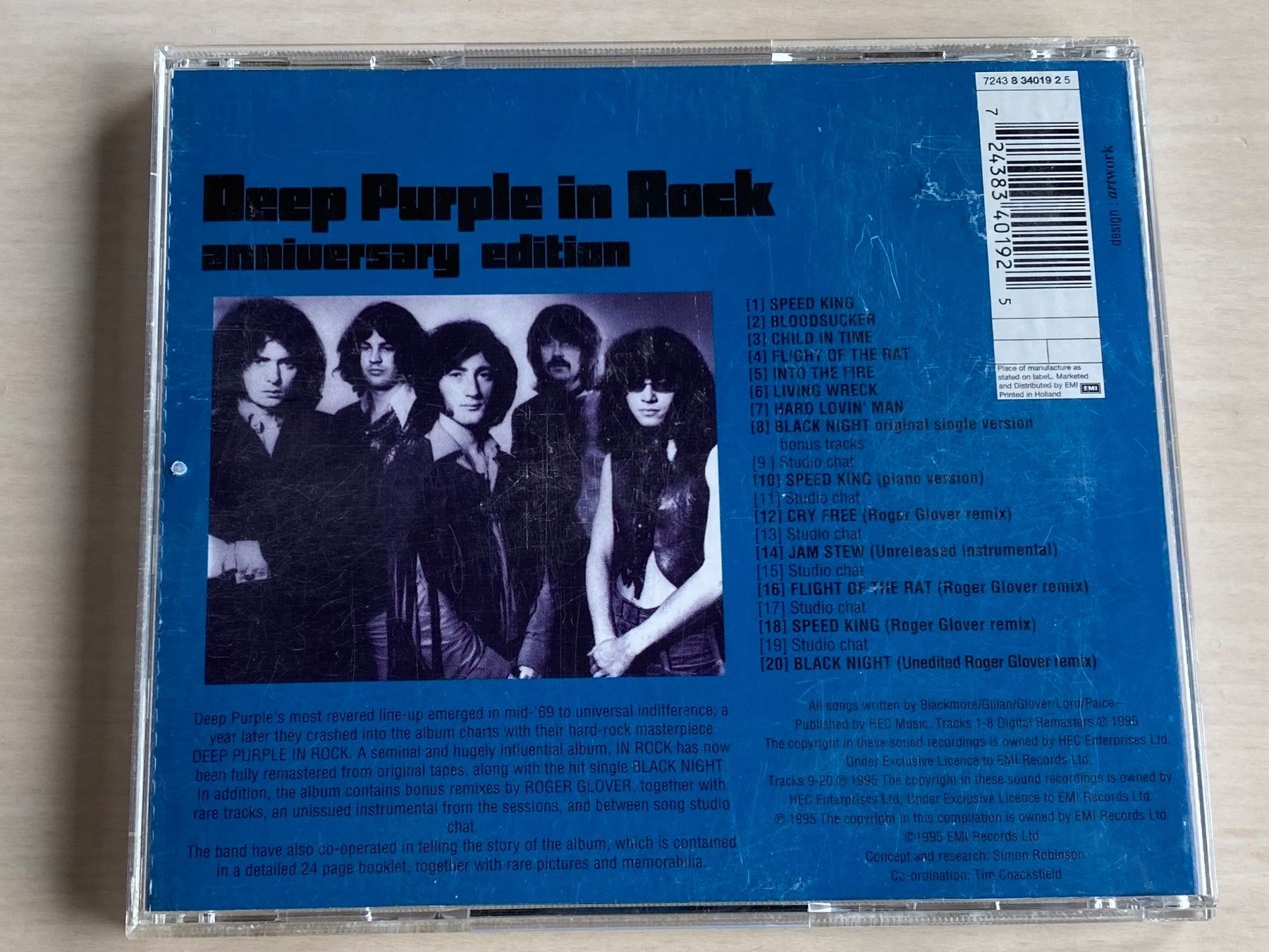 CD: Deep Purple - in Rock anniversary edition – Usato da Oberried Brienz venduto da Chyara 1
