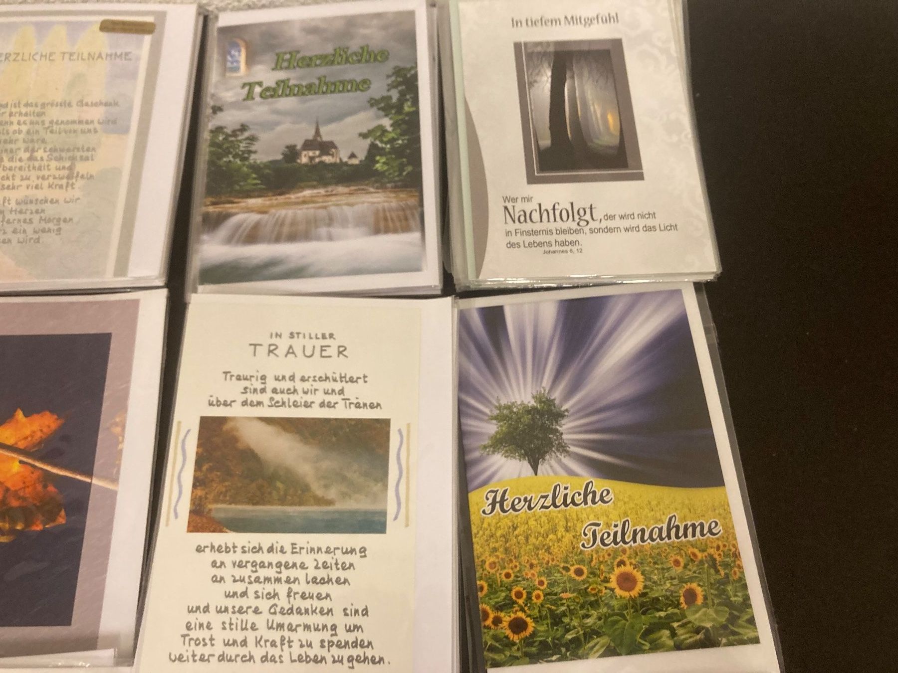 Cartoline: Restposten, Trauerkarten 100 Stück inkl Couvert – Nuovo e nell'imballaggio originale da Neuenhof venduto da jorogo 3