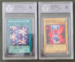 Yu-Gi-Oh! 2x PSA / PGS 8 1.Edition MRD-E008/ 024 Harpie Lady