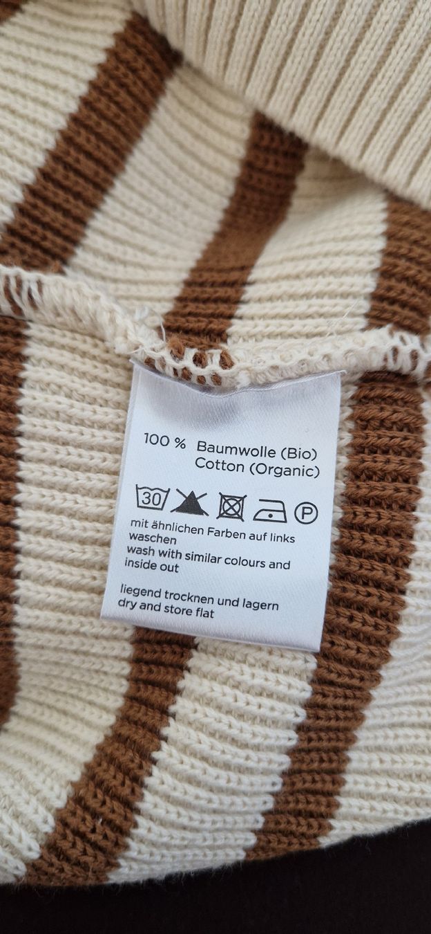 Maglioni & Felpe: Givn Pullover Streifen beige braun XS oversized NEU – Nuovo e nell'imballaggio originale da Zürich venduto da c.line89 3