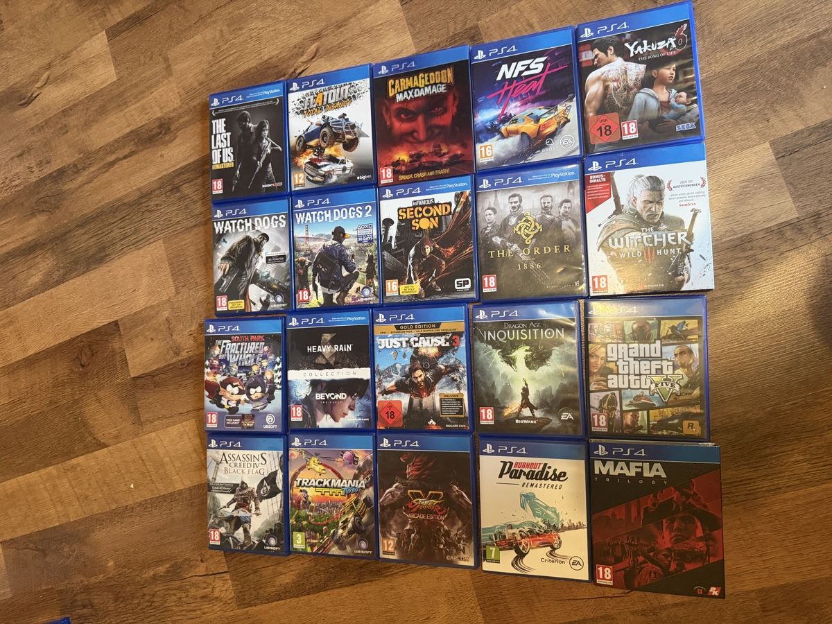 Sony Giochi: PS4 23 Spiele Sammlung – Usato da Bülach venduto da cro91