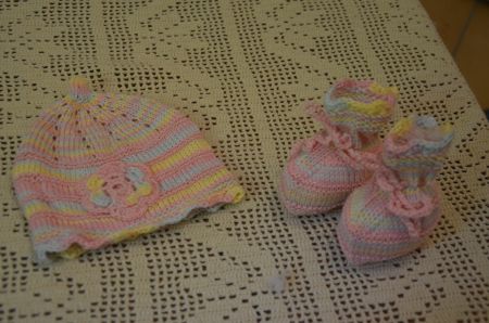TAILLE 62-68 - BABY SET NEU - HANDARBEIT