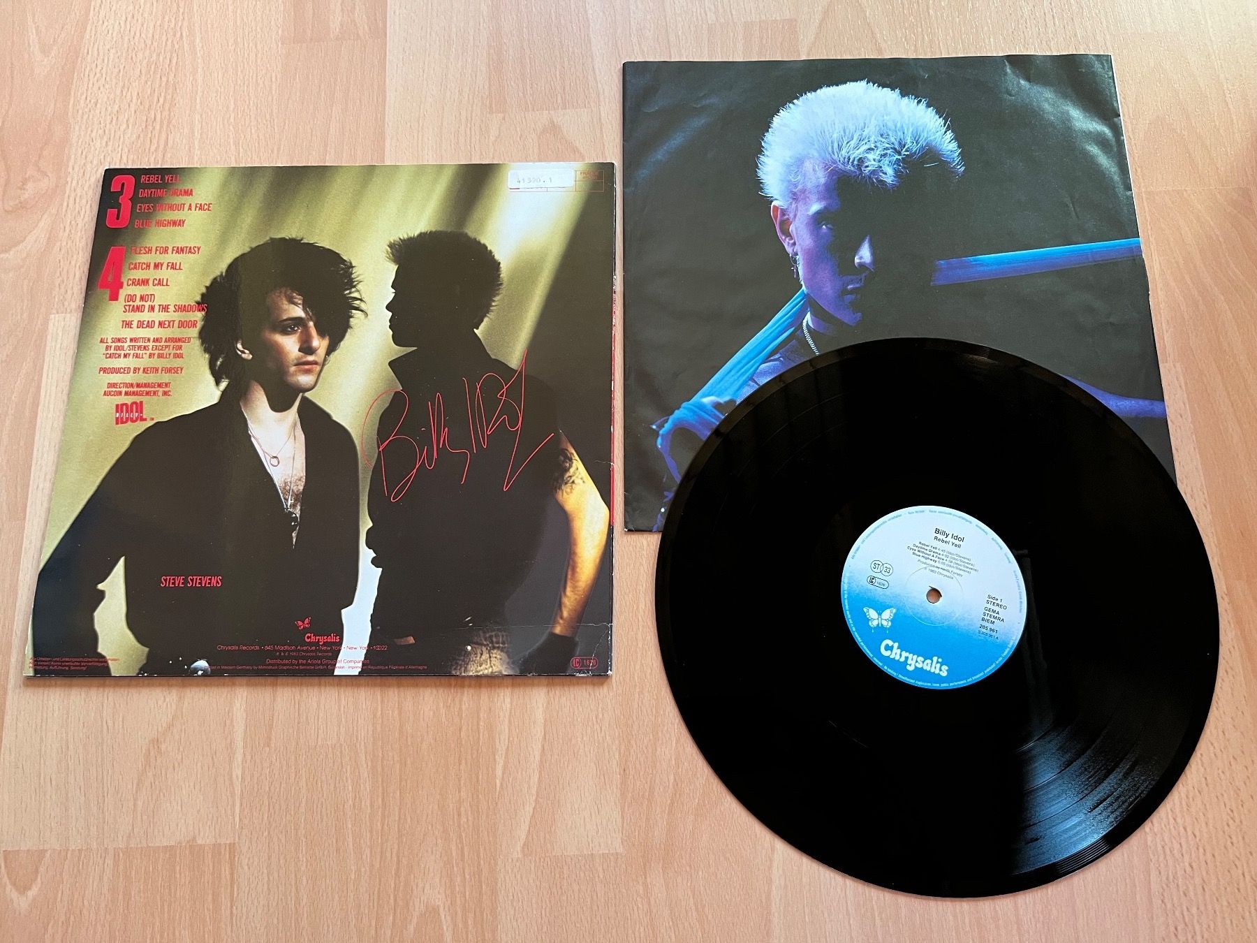 Schallplatten: Billy Idol - Rebel Yell – Gebraucht aus Giebenach von  1