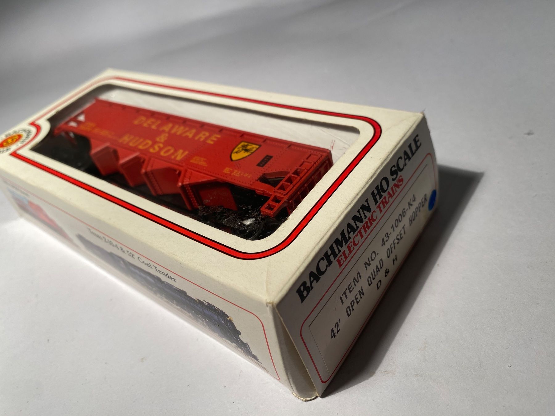 Modelleisenbahnen: BACHMANN US offener Güterwagen DELAWARE, DC Achsen – Gebraucht aus Buchrain von Modellbahn11 7
