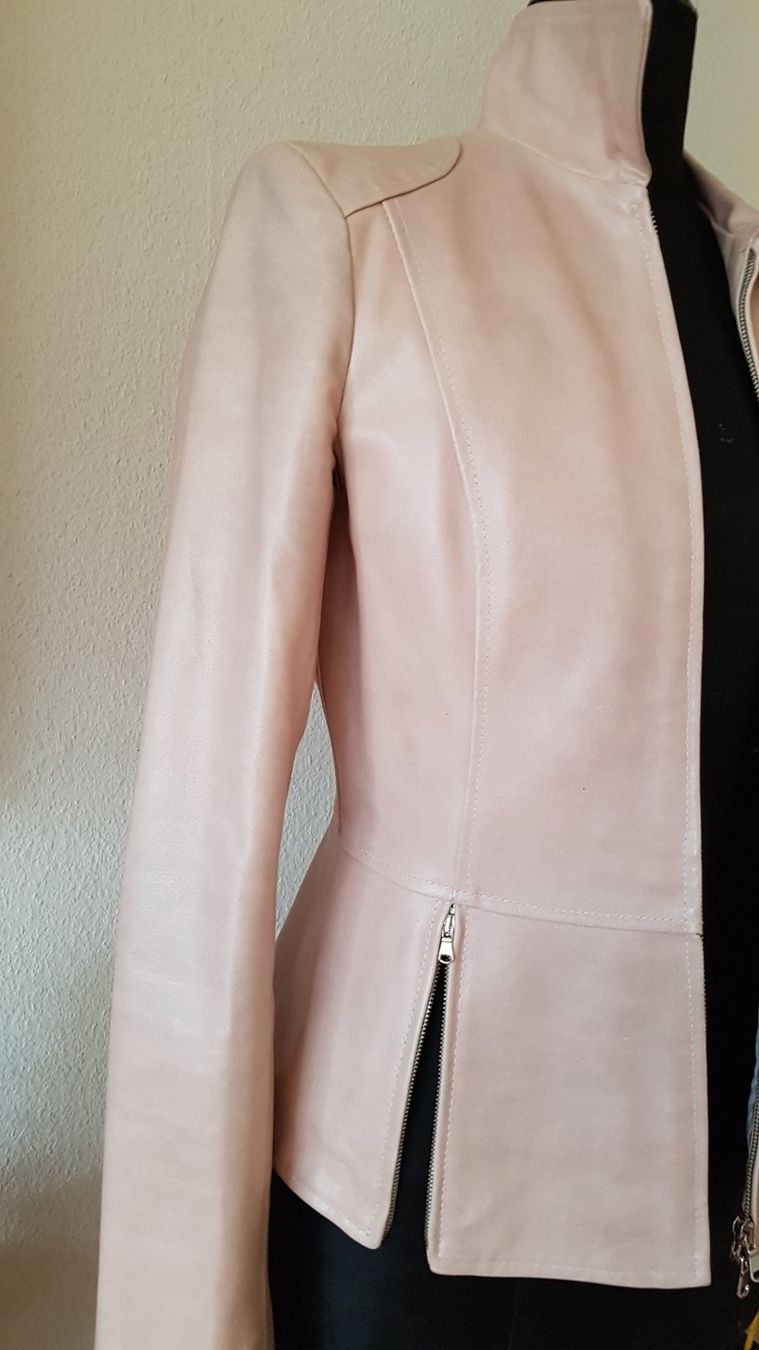 Vera Pelle Giacche: Blassrosa Lederjacke 44  NEU – Nuovo (secondo la descrizione) da spreitenbach venduto da nti_pb8s 2