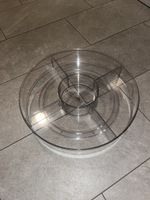 Drehteller Organizer transparent rund