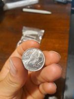 Pièce rare Canada 25 cents, année 2007, en excellent état