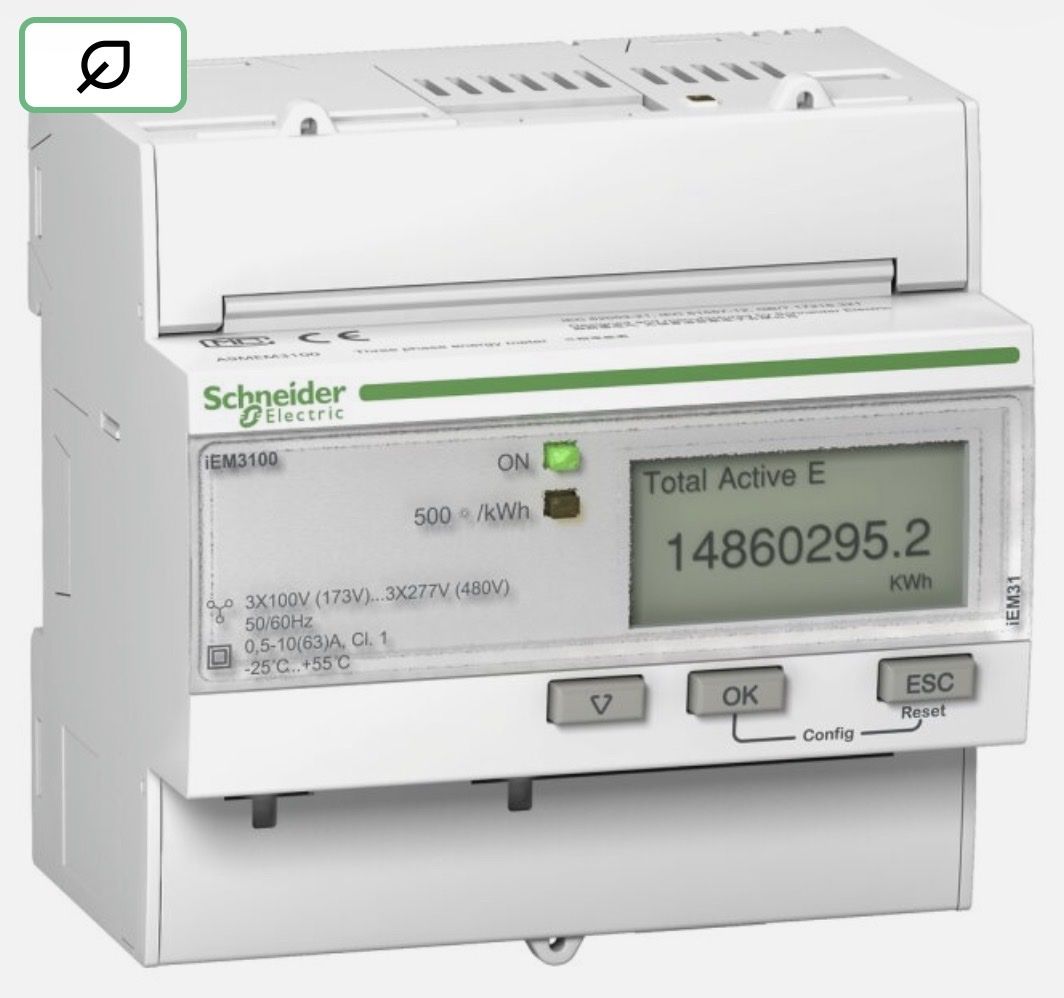 Schneider Messen: Schneider Electric IEM3100 Stromzähler – Gebraucht aus Ins von haenni_m