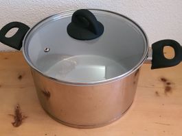 Genius Cera Steel Topf 24 cm mit Glasdeckel NEU