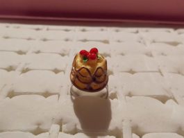 Kinder-Fingerring Torte hoch gelb/braune
