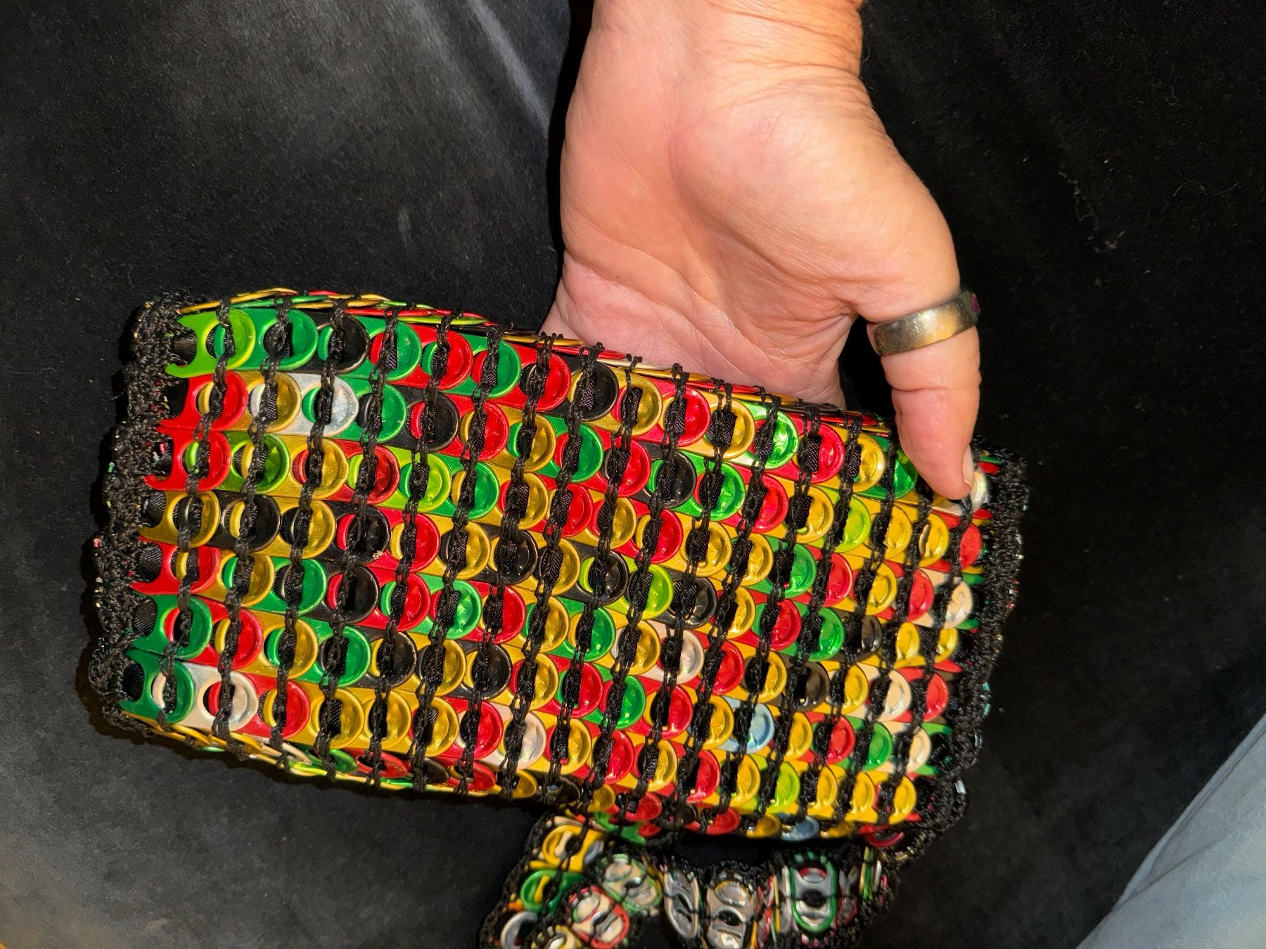 Borse da donna: Handmade Upgraded Upcycled Soda Drinks Can’s Pull Tabs Bag – Nuovo (secondo la descrizione) da Birsfelden venduto da Brut-Reserve 5