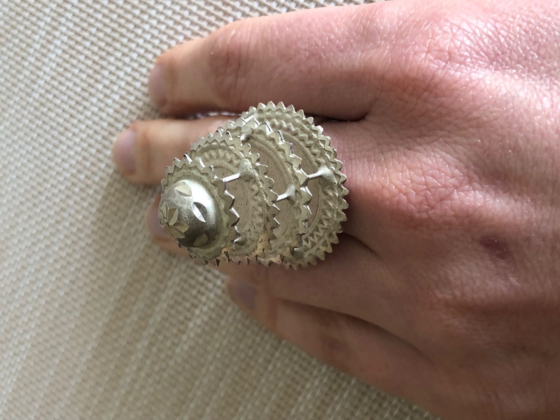 Anelli: Silber Ring 925, verstellbare Grösse – Nuovo (secondo la descrizione) da Spiegel b. Bern venduto da Rogger72 3