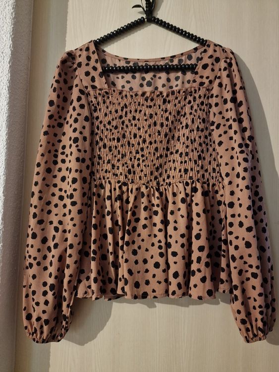 LEO ABSTRACT PRINT BLOUSE main image 0