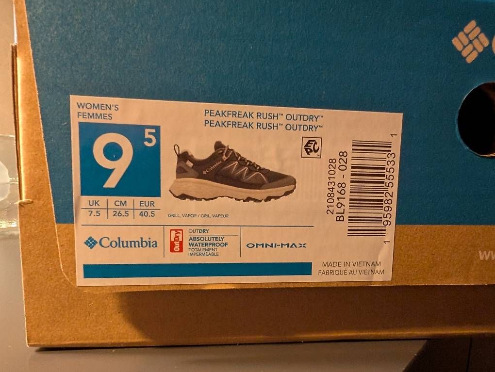 Columbia Scarpe da donna: Chaussures Columbia PEAKFREAK RUSH – Usato da Nyon venduto da ERIC1260 1