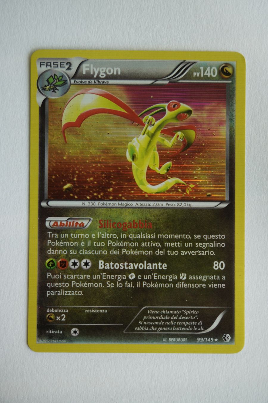 Pokémon Carte collezionabili: Flygon #99 Pokemon Boundaries Crossed Holo – Usato da Novaggio venduto da koc_9xw9