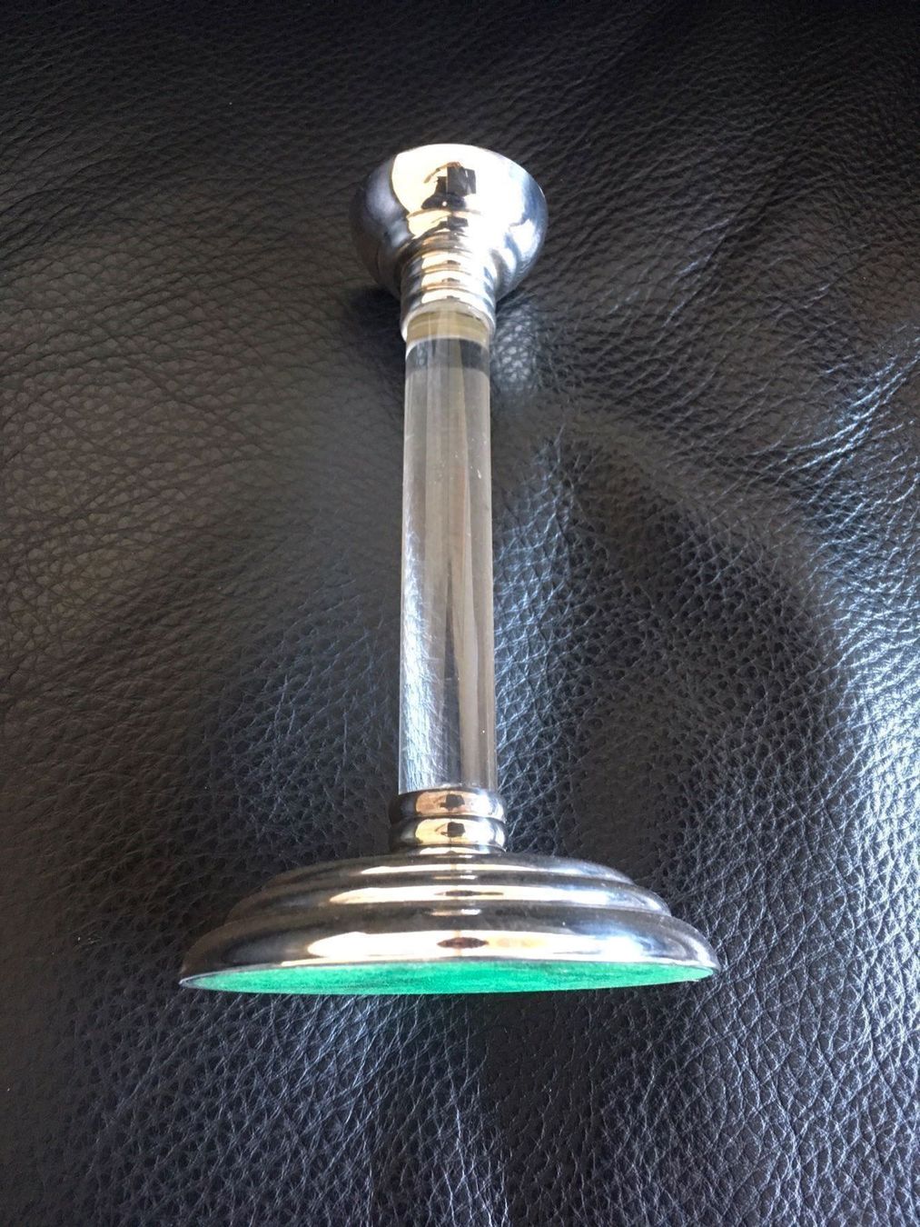 Portacandele: Versilberter Kerzenständer ca. 19 cm – Usato da Basel venduto da citystore 2