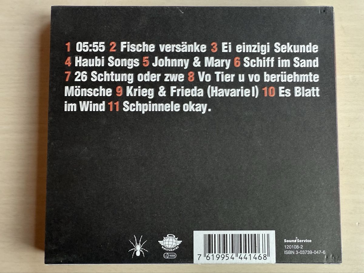 CDs: Züri West - Haubi Songs - CD – Gebraucht aus Oberried Brienz von Chyara 1