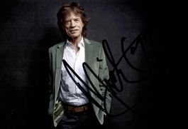 Mick Jagger / TOP AUTOGRAMM