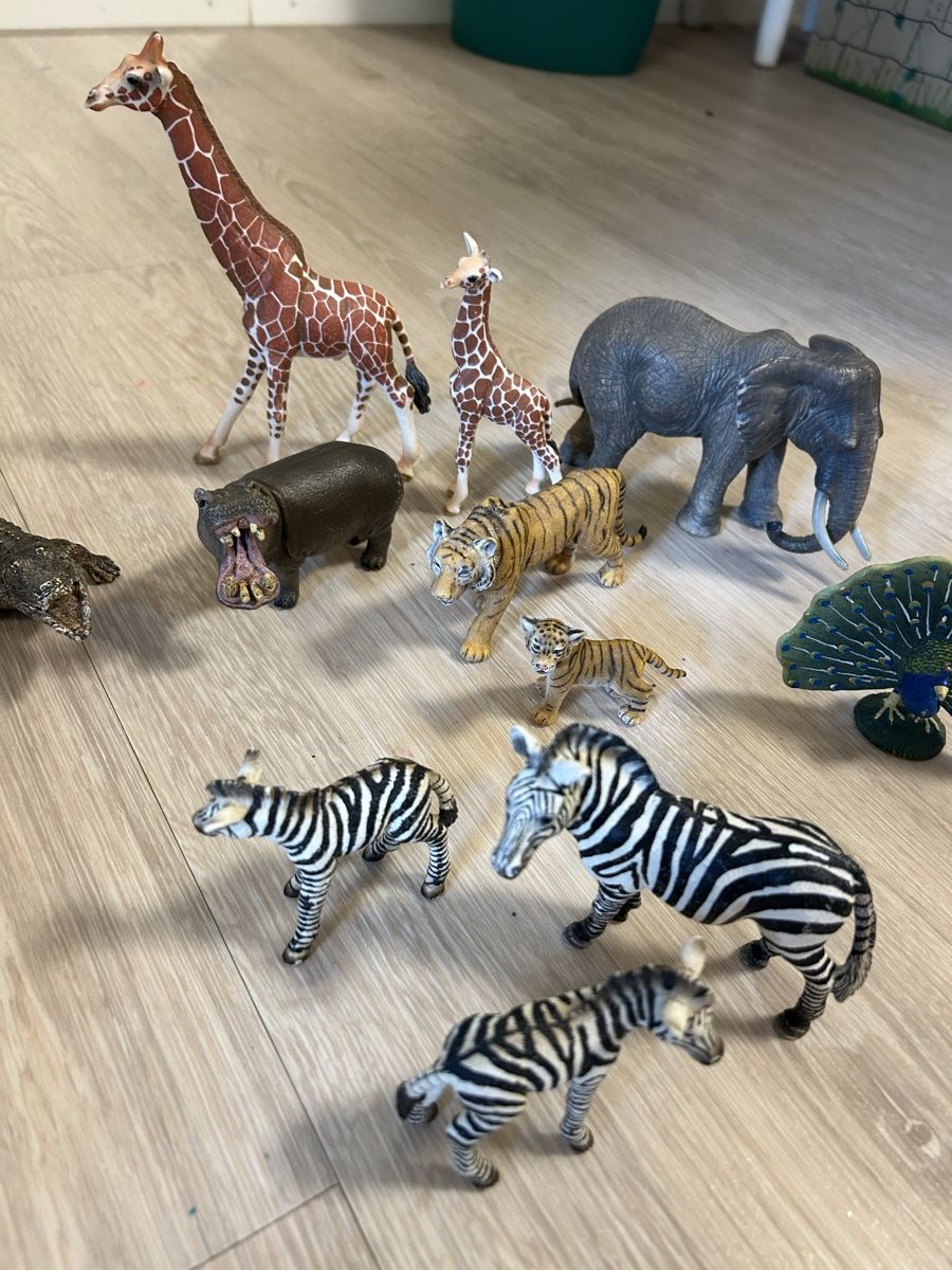 Schleich Giocattoli: Schleich Tiere Afrika  – Usato da Sins venduto da cristalli 1