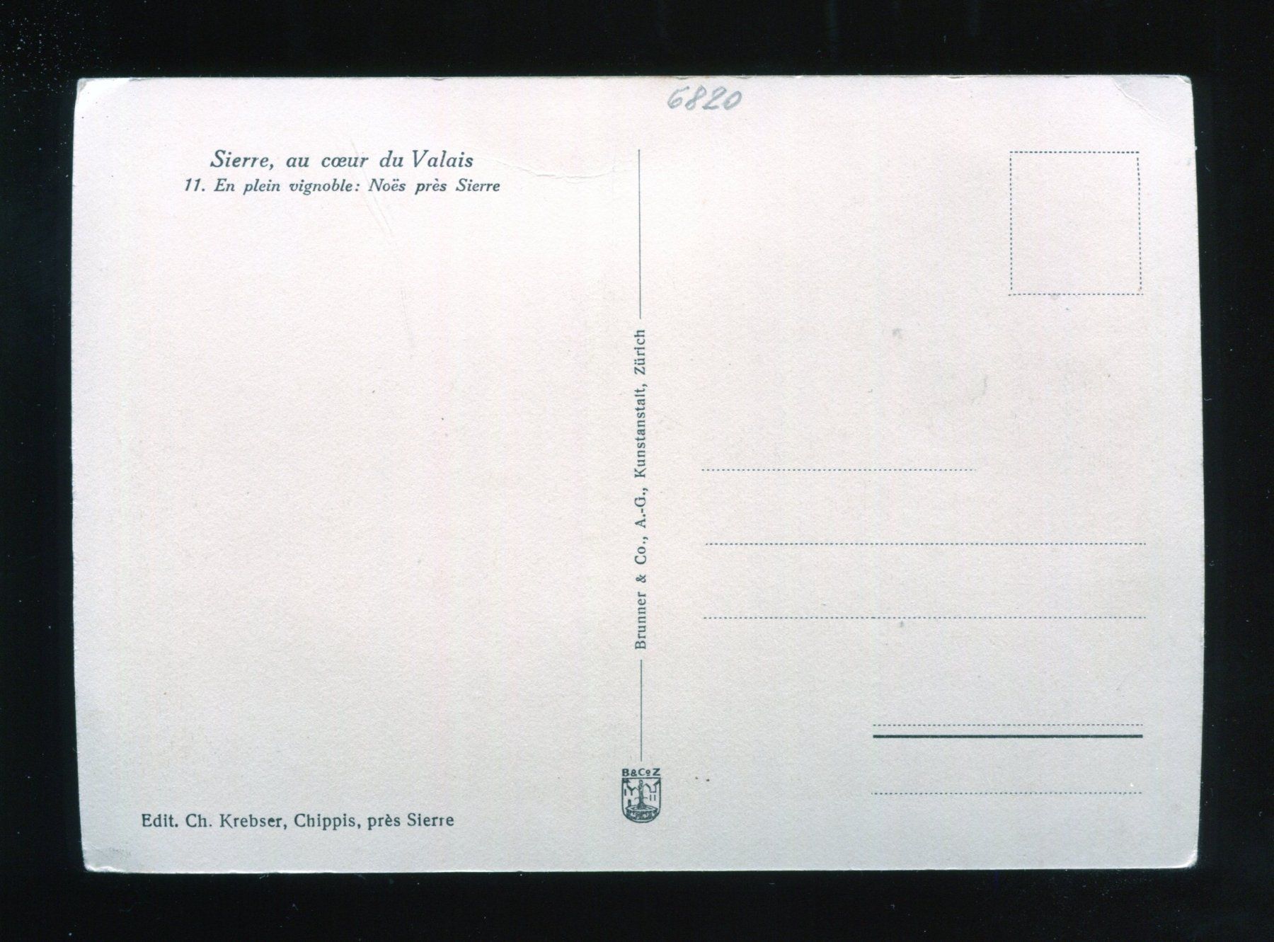 Cartoline postali: Sierre – Usato da Aarau venduto da Elmaar41 1