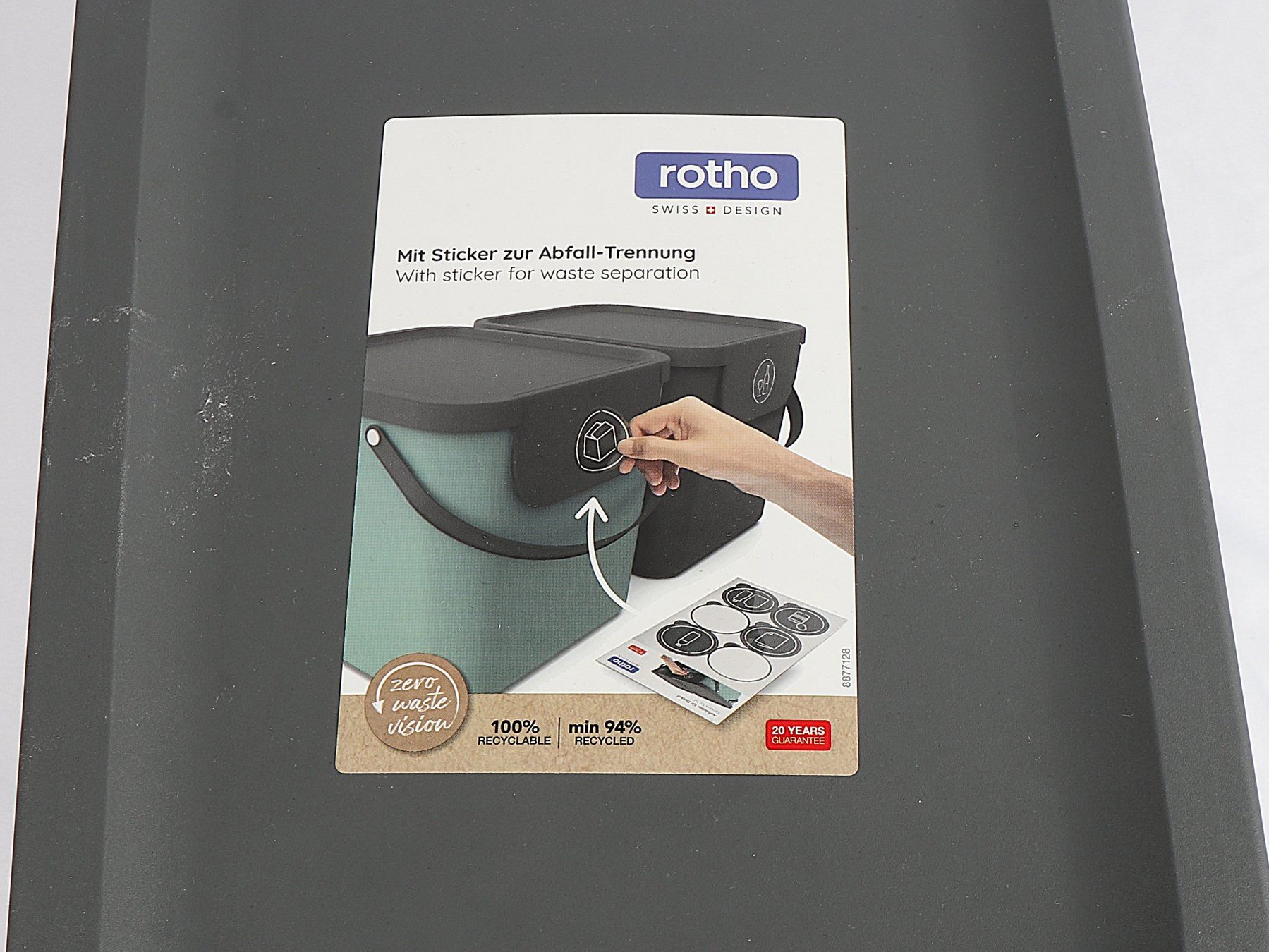 Rotho Abfalleimer: ROTHO Albula 25l Müllsystem – Neu (gemäss Beschreibung) aus Steinen von Restwert_Steinen 2