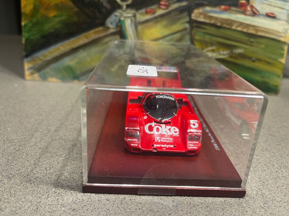 Porsche 962 short #5 Coca Cola, winner Sebring 12H 1986, 1/43