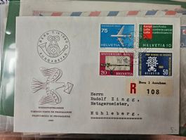 R FDC Brief 1960 (18.-- ++)  für nur 3.--