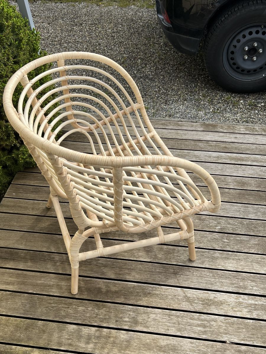 Ikea Poltrone: Rattan Sessel, Boho, Ibiza Style – Usato da Lausen venduto da Mysli1 2