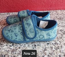 Hausschuhe Kinder Blau Grösse 26 Neu