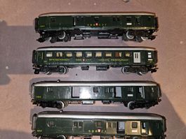 Märklin SBB leichtschnellzugwagen 348 4 und 348 2 ohne OVP