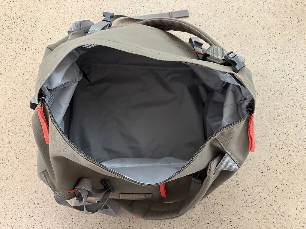 Jack Wolfskin Borse: Jack Wolfskin Roamer 40l Dufflebag Burnt Olive – Usato da Rotkreuz venduto da CRLNSC 3