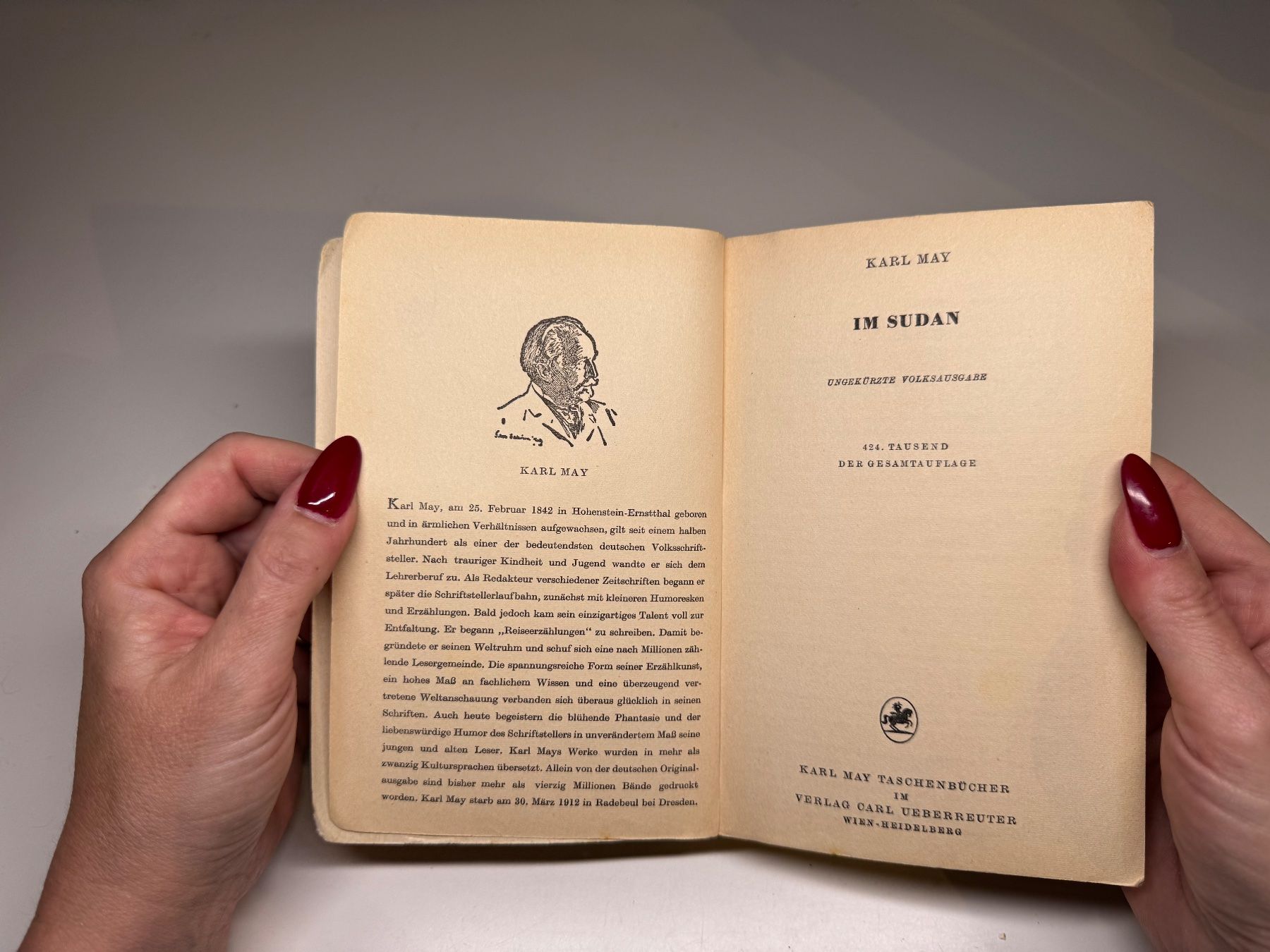 Libri: ROMAN: Karl May, Im Sudan – Usato da Grosswangen venduto da Kleine.Knoepfe 3