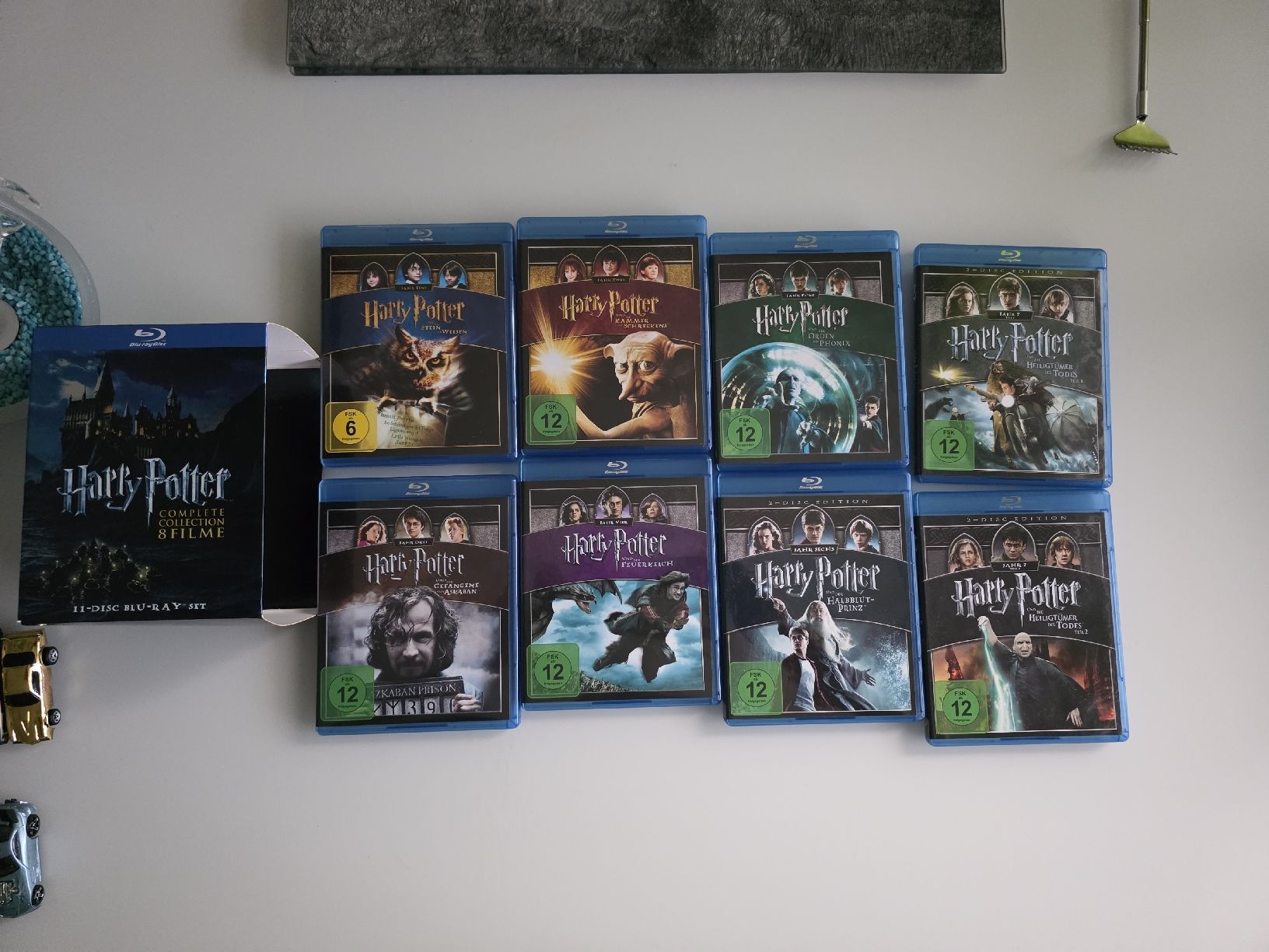 Tutti i DVDs: Harry Potter Complete Collection 8 Filme 11-Disc Blu-ray Set – Usato da Alberswil venduto da mario889 2